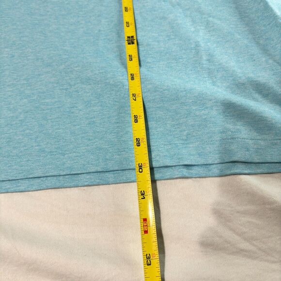 Ralph Lauren Polo Shirt Blue Pima Cotton Flesh Pony Men's 2XL Classic-Fit - Picture 8 of 9